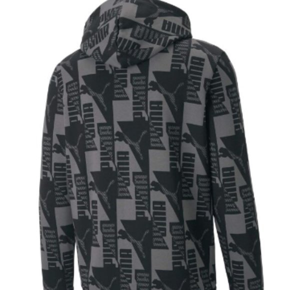 adidas POWER AOP HOODIE FL - Size Medium - Picture 2 of 3